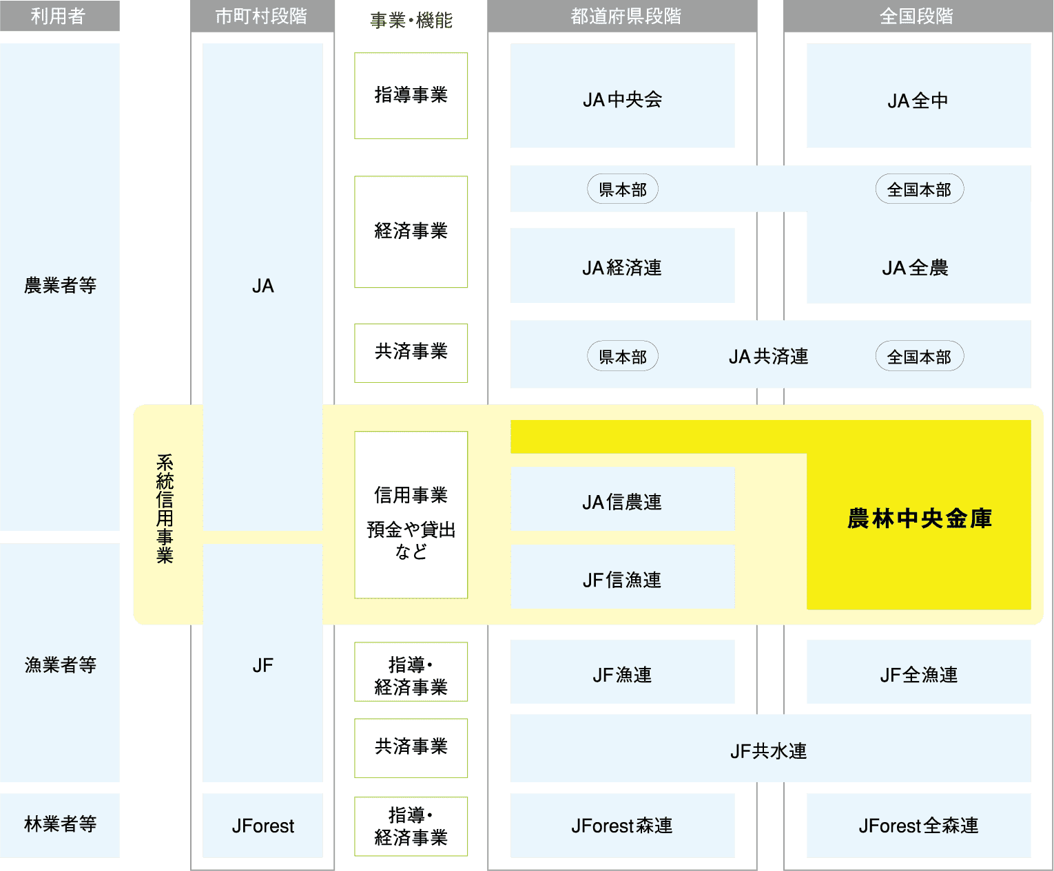 系統組織の仕組み